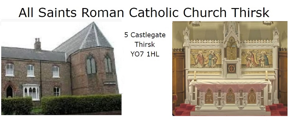 Two images of the Church and the postal address
